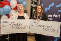 Une résidente de l’Estrie remporte 5 000 000 $ au Lotto 6/49